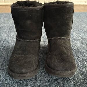 Ugg Kids Black Boots